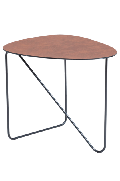 Lind dna curve soffbord läder cognac, bull, m