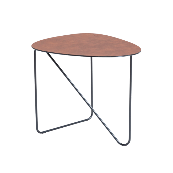 Lind dna curve soffbord läder cognac, bull, m