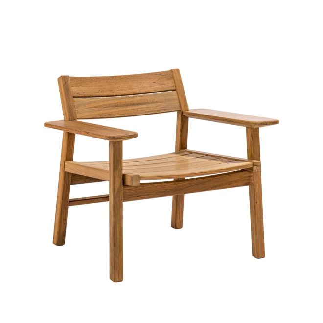 Skargaarden djurö loungefåtölj teak