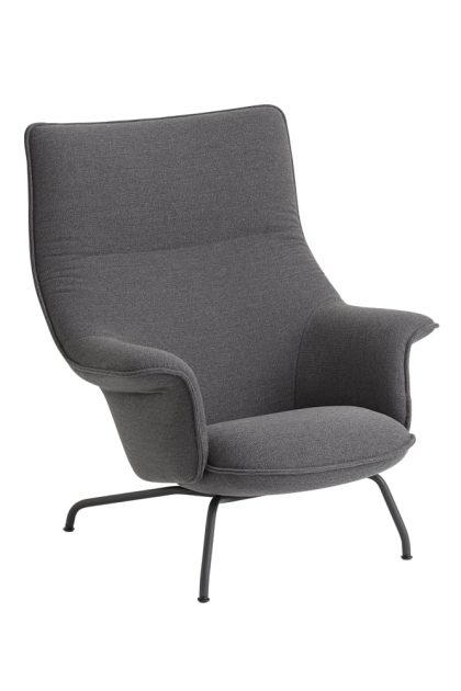 Muuto doze fåtölj ocean 80-anthracite black