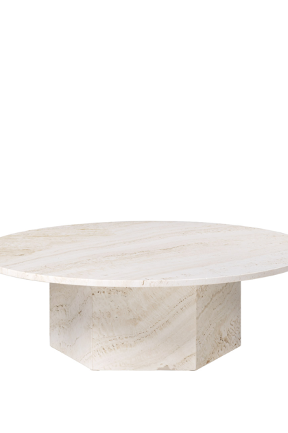 Gubi epic soffbord white, Ø110