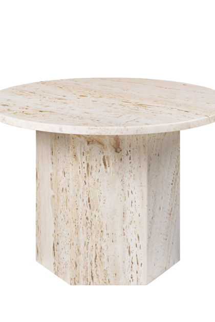 Gubi epic soffbord white, Ø60