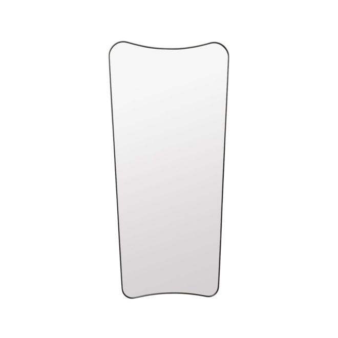 Gubi f.a.33 spegel black brass, stor