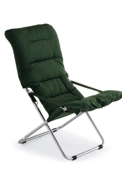 Fiam fiesta soft solstol dark green-aluminium