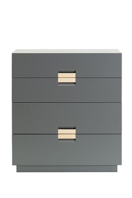 Asplund frame medium byrå storm grey, läder natural