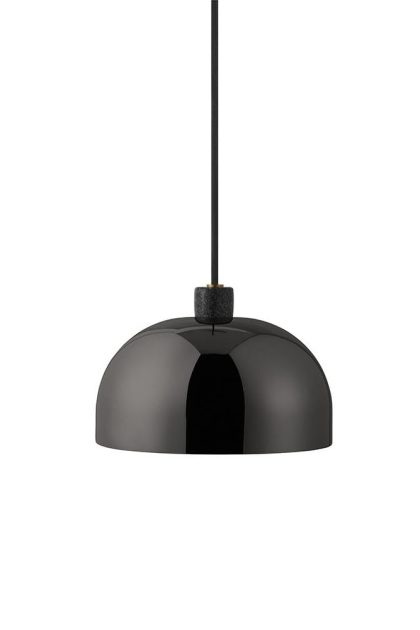 Normann copenhagen grant pendel black, liten- stål, granit