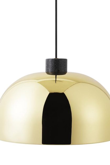 Normann copenhagen grant pendel brass, stor- stål, granit