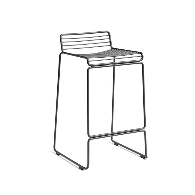 Hay hee barstol 65 cm asphalt grey