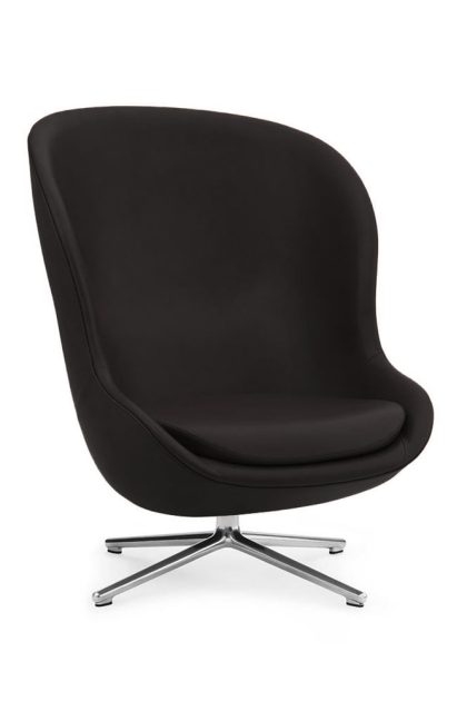 Normann copenhagen hyg fåtölj läder ultra 41580 antracit