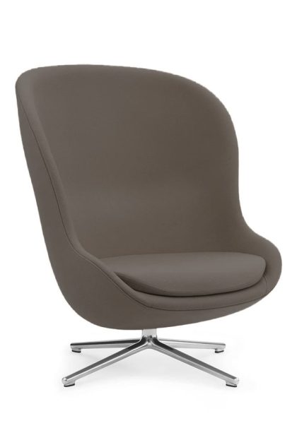 Normann copenhagen hyg fåtölj läder ultra 41585 grå