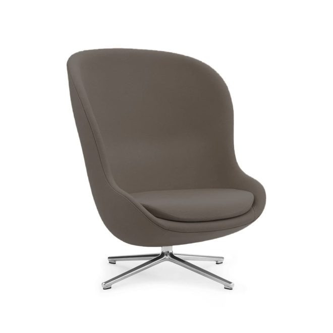 Normann copenhagen hyg fåtölj läder ultra 41585 grå
