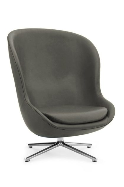 Normann copenhagen hyg fåtölj läder ultra 41575 grön