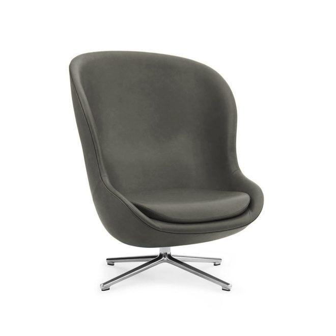 Normann copenhagen hyg fåtölj läder ultra 41575 grön