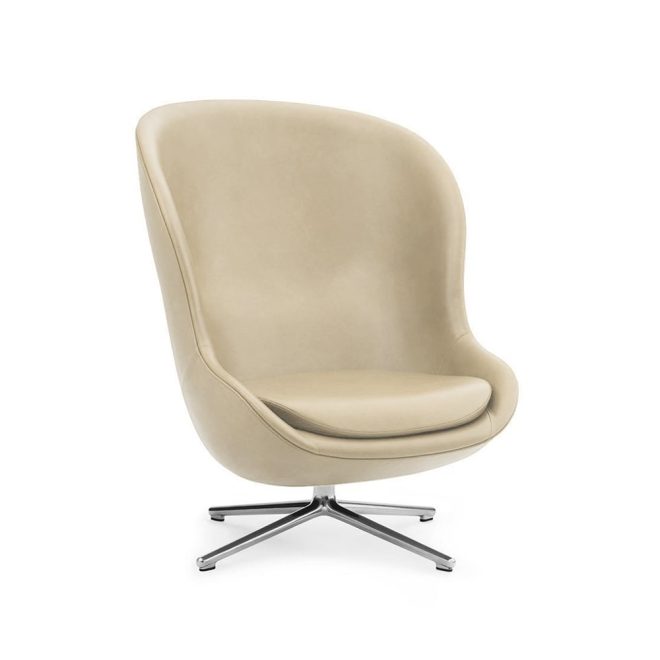 Normann copenhagen hyg fåtölj läder ultra 41583 marble