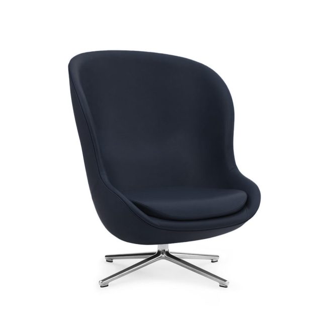 Normann copenhagen hyg fåtölj läder ultra 41573 navy