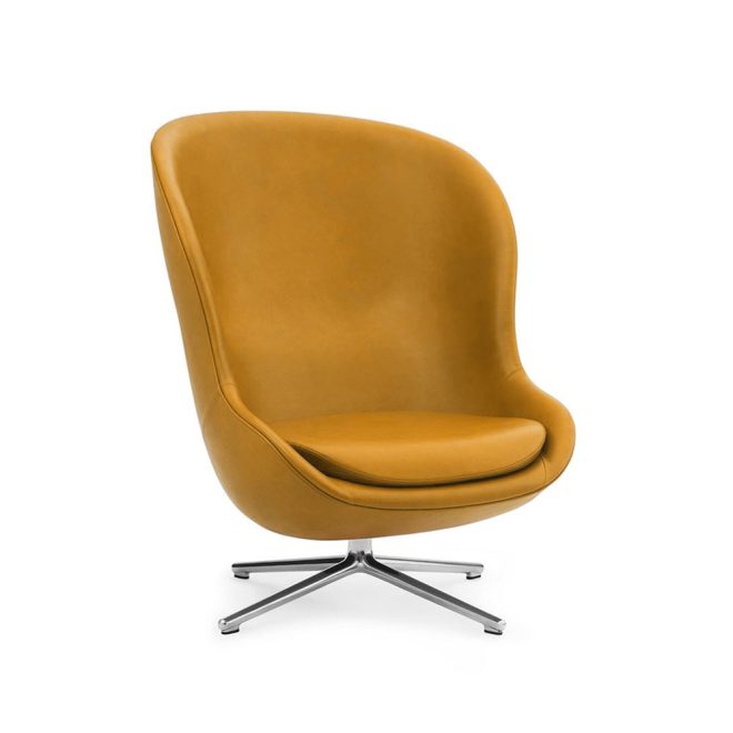 Normann copenhagen hyg fåtölj läder ultra 41577 sun