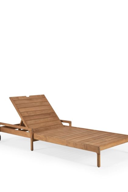 Ethnicraft jack outdoor solsäng teak exkl. dyna