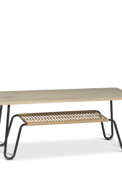 Mavis marcel soffbord ek såpad rustik, 120x50