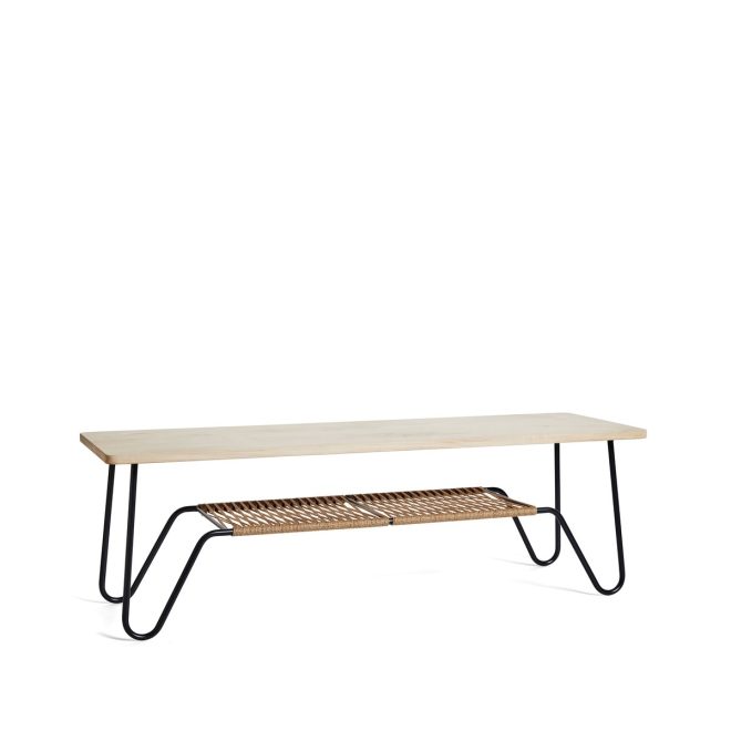 Mavis marcel soffbord ek såpad rustik, 160x50