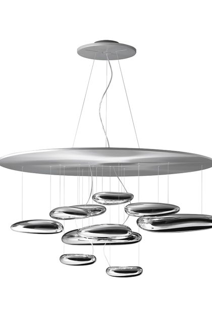 Artemide mercury pendel chrome