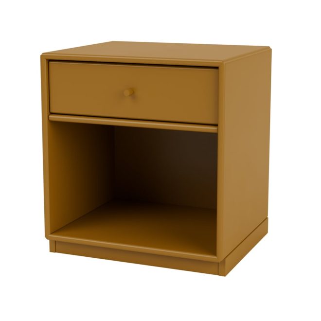 Montana dream sängbord amber, sockel 3cm