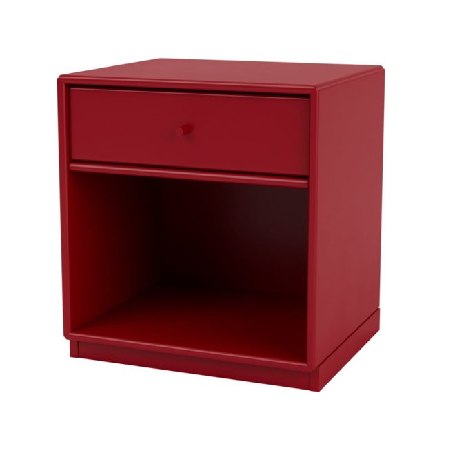 Montana dream sängbord beetroot 165, sockel 3cm