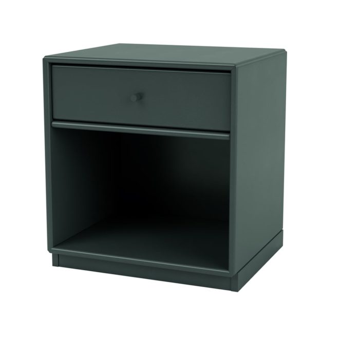 Montana dream sängbord black jade 163, sockel 3cm