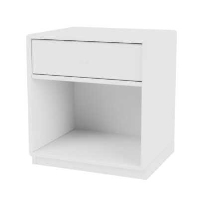 Montana dream sängbord new white 101, sockel 3cm