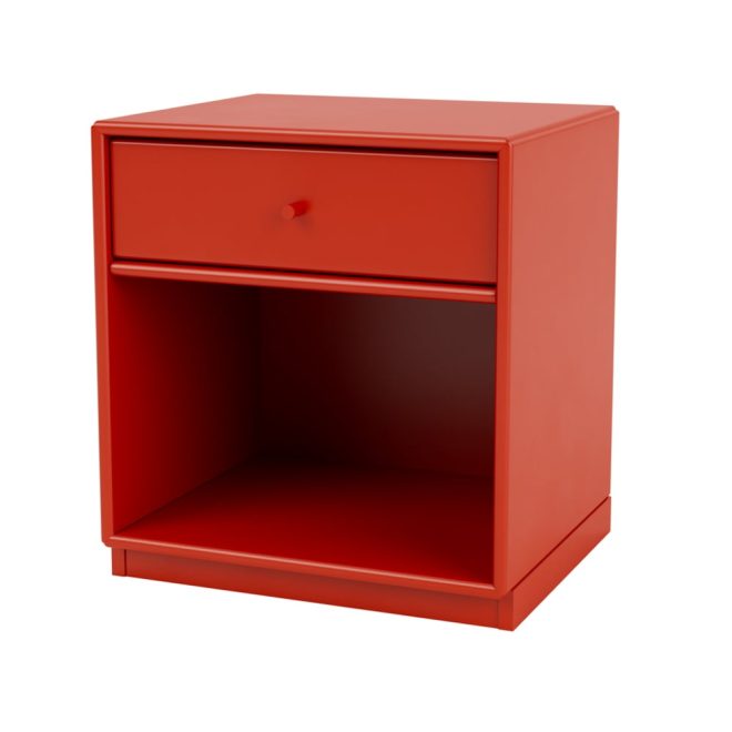 Montana dream sängbord rosehip 145, sockel 3cm