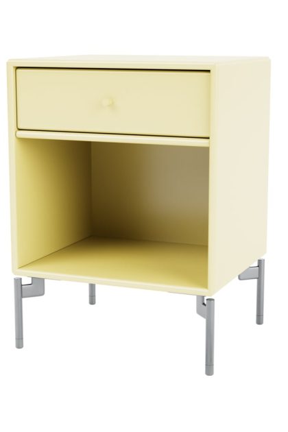Montana dream sängbord camomile 159, kromben