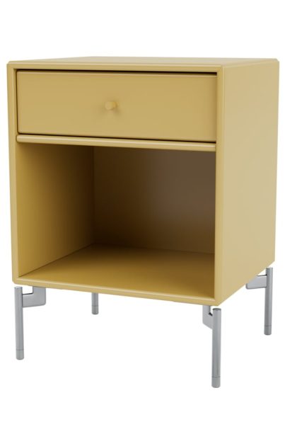 Montana dream sängbord cumin 157, kromben