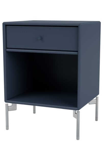 Montana dream sängbord juniper 138, kromben