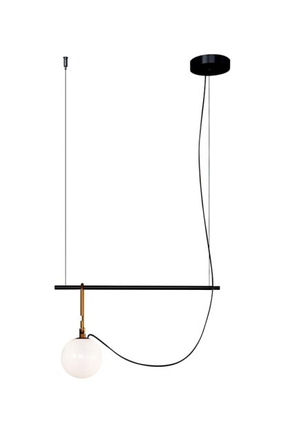 Artemide nh s1 14 pendel black-brass
