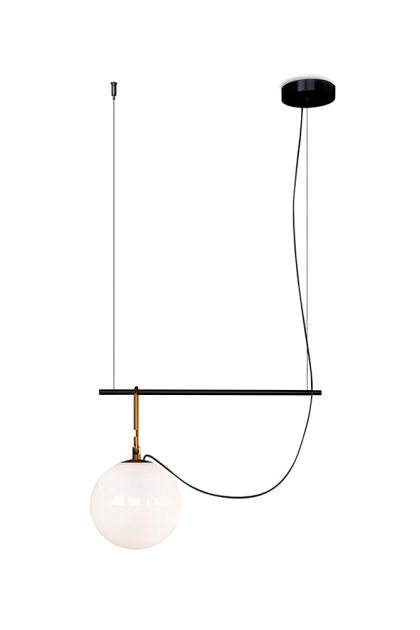 Artemide nh s1 22 pendel black-brass