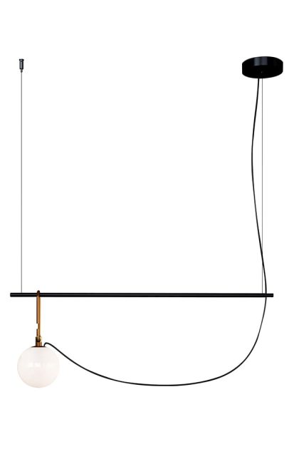 Artemide nh s2 14 pendel black-brass