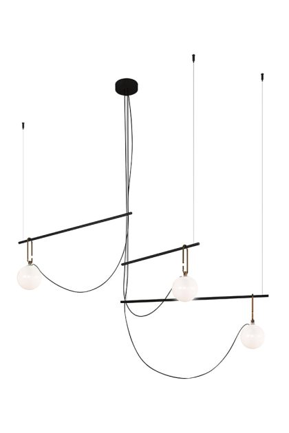 Artemide nh s3 14 pendel black-brass