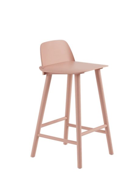 Muuto nerd counter stol tan rose