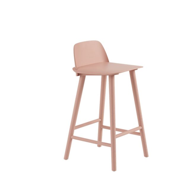 Muuto nerd counter stol tan rose