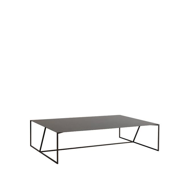 Asplund oblique soffbord bronze, square