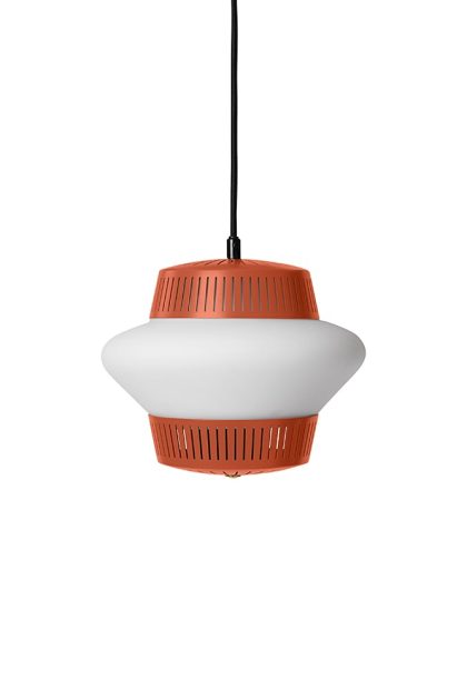 Warm nordic opal arch pendel rusty red, sandblästrad opal