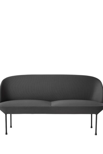 Muuto oslo soffa 2-sits steelcut 180-dark grey