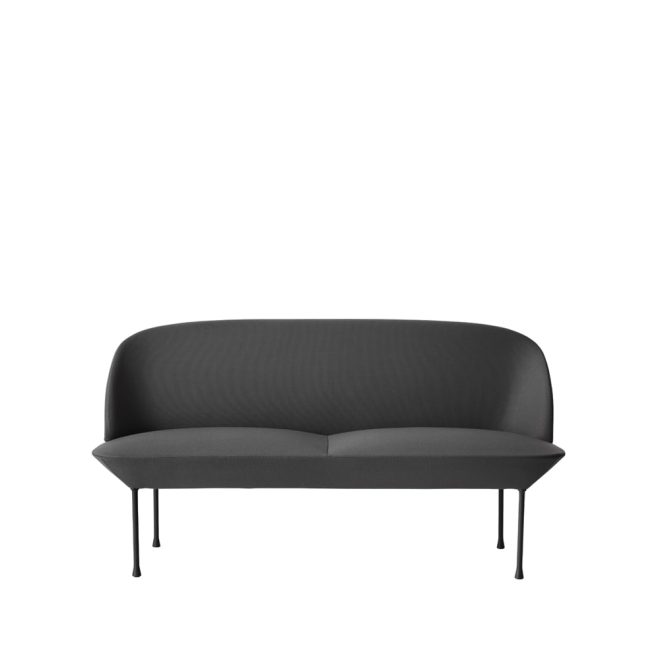 Muuto oslo soffa 2-sits steelcut 180-dark grey