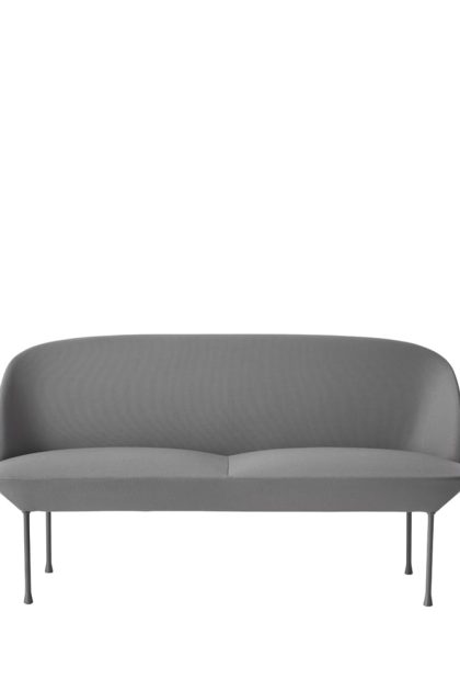 Muuto oslo soffa 2-sits steelcut 160-light grey