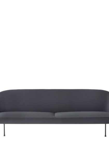 Muuto oslo soffa 3-sits steelcut 180-dark grey