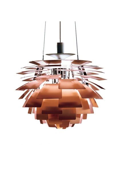 Louis poulsen ph artichoke kotte pendel led koppar, Ø48 cm