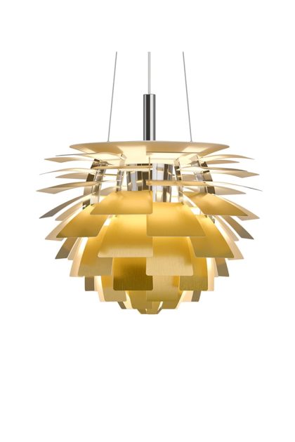 Louis poulsen ph artichoke kotte pendel led mässing, Ø48 cm