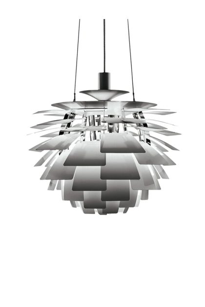 Louis poulsen ph artichoke kotte pendel led borstat stål, Ø48 cm