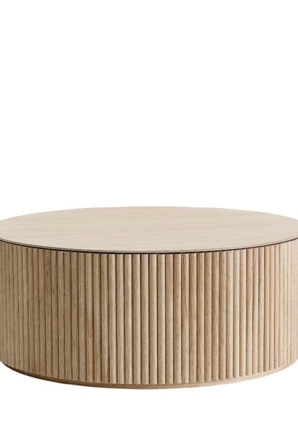 Asplund grand palais soffbord vitbetsad ek (p2), stomme vitbetsad ek