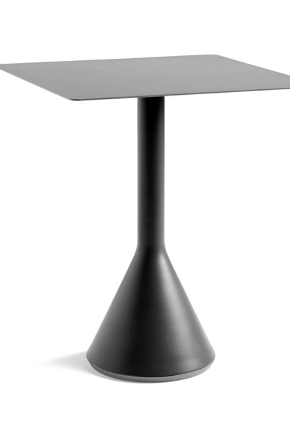Hay palissade cone kvadratiskt cafébord 65x65 cm anthracite