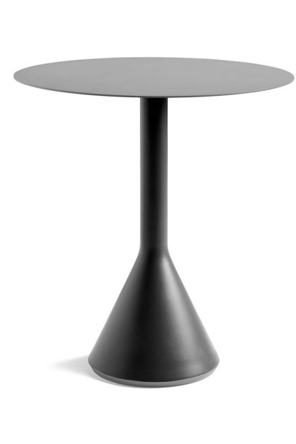 Hay palissade cone runt cafébord anthracite, ø70